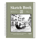 Sufly Sketch Book 8.5 x 11 cover with premium hardcover for on-the-go drawing.