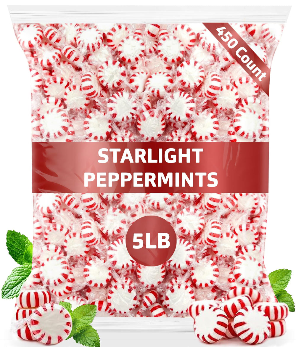 SUGADELIC Starlight Peppermints bulk bag on display for party guests and shared treats.