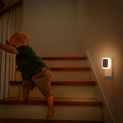 Sujeet Night Light compact plug-in design fits standard outlets neatly.