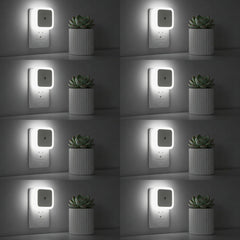 Sujeet Night Light eight-pack plug-in wall provides gentle illumination for every room.