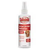 Sulfodene hot-spot spray 8oz bottle, soothing itchy dog skin.