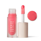 Summer Fridays Dream Lip Oil pink cloud bottle pour delivers rich hydration