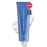 Summer Fridays Jet Lag Mask bottle close-up showing premium hydrating formula for radiant skin.