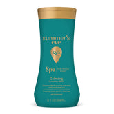 Summer's Eve Spa daily wash bottle front showing a gentle pH balanced cleanser for sensitive skin