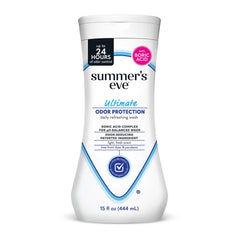 Summer's Eve Ultimate Odor Protection wash bottle for daily freshness
