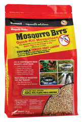 Summit Mosquito Bits granules-30oz ready to target larvae in standing water.