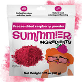 SUMMMER freeze dried raspberry powder bottle for baking flavor without sugar