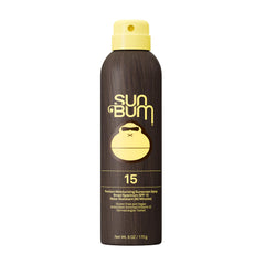 Sun Bum Original SPF 15 sunscreen spray bottle for everyday beach protection.