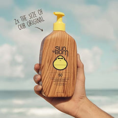 Creamy sunscreen spread on skin for even coverage