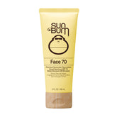Sun Bum Original SPF 70 face lotion bottle for daily sun protection.