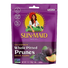 Sun-Maid prunes in a sharing-sized snack pack