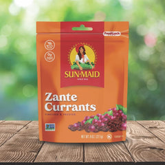 On-the-go Sun-Maid currants snack pack in a bag
