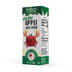 Sunberry Farms Grape juice box provides convenient, shelf-stable packing for lunch.