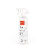 Sunbrella Clean bottle shows versatile fabric cleaner for Sunbrella textiles and vinyl, removing stains