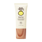 Sun Bum Daily SPF 50 face lotion tube, lightweight hydration for daily sun protection.