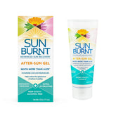 SunBurnt EMCW9 aloe vera gel bottle for cooling and hydration.