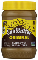 SunButter Original jar with creamy texture, perfect for spreading