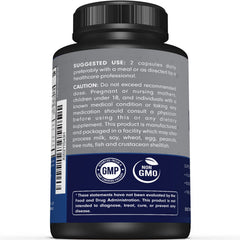Sunergetic Premium Nerve Support ingredients label showing ALA, Benfotiamine and ALC