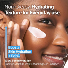 SUNGBOON EDITOR Hydro Booster Sunscreen no white cast finish on skin