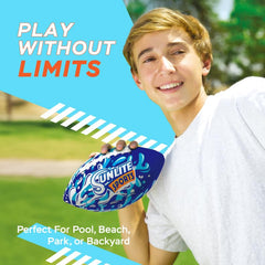 Sunlite Sports waterproof football showcasing grip texture for easier catches