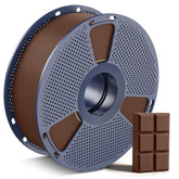 SUNLU chocolate PLA spool ready for smooth, reliable prints.