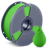 SUNLU PETG filament spool in green for reliable 3D printing