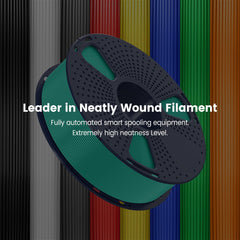 SUNLU filament spool width 2.5 inches fits common printers.