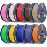 SUNLU PLA Plus coffee brown spool for bold, reliable prints