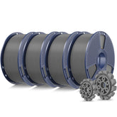 SUNLU PLA+2.0 gray 1kg spool ready for durable, precise prints.