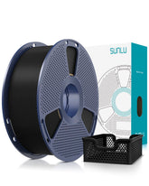 SUNLU upgraded PLA+2.0 filament spool with removable core for easy refills.