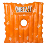 Sunny Days Giant Cheez-It Pool Float overview, bold snack-themed design for standout pool photos.