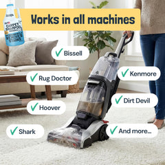 Sunny & Honey carpet cleaner solution pet-friendly clean supports safe cleaning around pets.