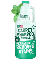 Sunny & Honey heavy-duty carpet cleaner bottle front for powerful stain removal