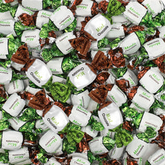 Sunny Island Arcor Chocolate Filled Mints bag, bulk 2 lb pack for sharing.
