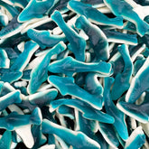 Sunny Island Blue Sharks Candy bag ready for sharing at parties