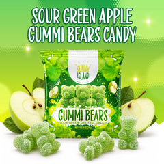 Sunny Island dye-free gummy candies with bold flavor and no artificial dyes