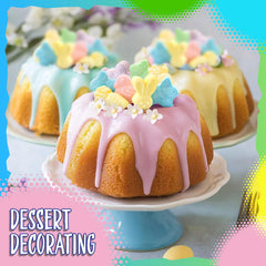 Sunny Island Easter bunnies candy brings pastel charm to desserts.