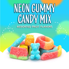 Sunny Island neon rings provide a playful bite and zippy tang.