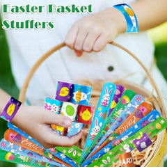 SUNPROUND easy-to-wear slap bracelets slip on with a quick slap.