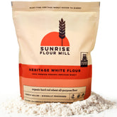 Sunrise Flour Mill heritage white flour bag for versatile, premium baking