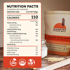 Sunrise Flour Mill turkey red heritage wheat field highlights wholesome grain for sturdy dough