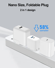 Sunrson 20W USB-C port PD highlights high-speed charging for devices.