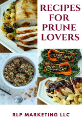 Sunsweet prunes close-up highlighting glossy dried plums.