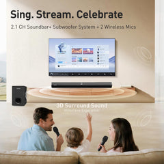 SunTrok wireless-microphones enable cable-free karaoke during gatherings and parties