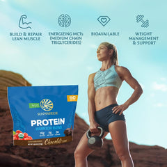 Sunwarrior gluten-free and dairy-free vegan protein powder