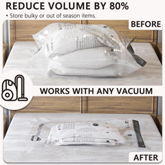 SUOCO compression bags in travel use for bulk clothing reduction