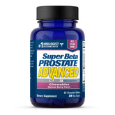 Super Beta Prostate Advanced chewables bottle front for daily support.