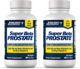 Super Beta Prostate bottle front with capsules for urinary support
