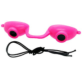 Super Sunnies Evo flexible UV eye protection for tanning booths with clear vision