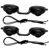 Super Sunnies Flex UV eye protection 2-pack for tanning and red light therapy.